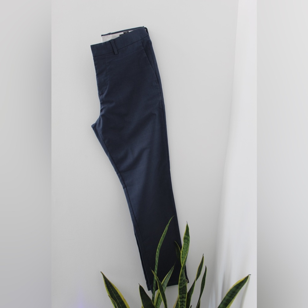 H&M Men's Dark Blue Dress Pants
